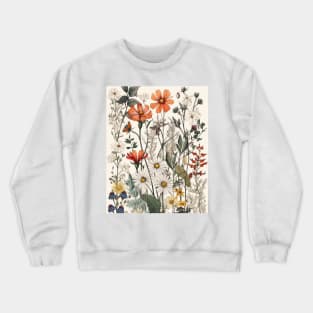 Wildflowers - Botanical Bliss 01 Crewneck Sweatshirt